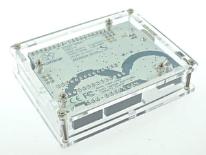 [Sintron] UNO R3 Transparent Gloss Acrylic Case Shell Enclosure Computer Box for Arduino Compatible UNO R3 V3 ATMEGA328P with instructions - Sintron