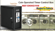 Sintron ST-003 Coin Operated Timer Control Box With 3 Prong/4 Prong 220V for US/Canada Dryer Power Plug - Sintron