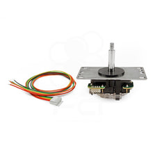 Original SANWA JLF-TP-8YT-SK with Harness Ball Top Handle Arcade Joystick 4 & 8 Way Adjustable, Red Dark Blue Green Yellow White Purple Grey - Sintron