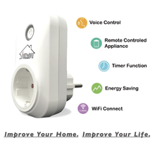 Sintron ST-027 EU Smart Plug Socket - Works with iPhone Siri Amazon Alexa Google Home Google Assistant , no Hub required , Energy Saving A+++, compatible with Smart Phone/PC/Mac/Linux/Windows/iOS/Android - Sintron