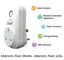 Sintron ST-027 Smart Plug Socket - Works with iPhone Siri Amazon Alexa Google Home Google Assistant , no Hub required , Energy Saving A+++, compatible with Smart Phone/PC/Mac/Linux/Windows/iOS/Android - Sintron