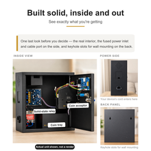 Sintron ST-004-F 110V~120V Coin & Mobile contactless Payment Operated Timer Control Power Box - Credit Card Apple Pay Google Pay PAYPAL Venmo Cash App STRIPE Square etc...(not limited)