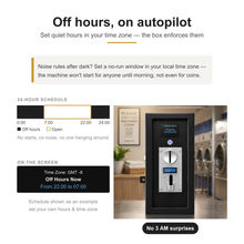Sintron ST-005 220V/240V Payment Operated Timer Control Power Box - LCD Upgrade Coin & Mobile Payment with Apple Pay Google Pay Paypal Venmo Stripe 3 Prong / 4 Prong for Dryer