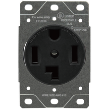 Sintron Heavy Duty Series - NEMA 14-30R Receptacle Outlet, For Clothes Dryers, Kitchen Range & EV Charging, 125/250 Volt 30A Current Rating, UL listed