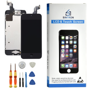 Sintron "Fully Assembled" iPhone 5/5C/5S/6/6 Plus/6S/6S Plus/7/7 Plus/8/8 Plus White Replacement LCD & Touch Screen Digitizer .Works like Original ! - Sintron