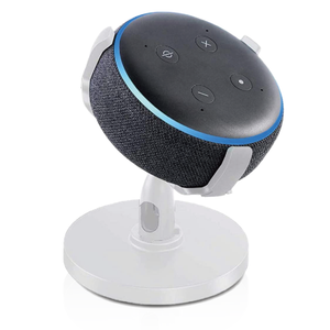 Sintron ST-E3-360 Table Holder - for Echo Dot 3rd Generation, 360° Adjustable Stand Bracket Mount, Space Saving Accessories, Without Messy Wires.