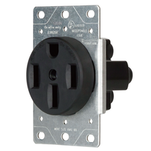 Sintron Heavy Duty Series - NEMA 14-50R Receptacle Outlet, For Clothes Dryers, Kitchen Range & EV Charging, 125/250 Volt 50A Current Rating, UL listed