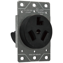 Sintron Heavy Duty Series - NEMA 10-30R Receptacle Outlet, For Clothes Dryer, Kitchen Range & EV Charging, 125/250 Volt 30A Current Rating. UL Listed.