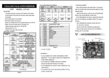 Sintron Wei-ya Brand New CGA to VGA converter ACV-011 - Sintron