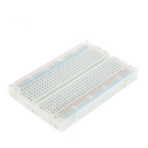 Sintron 1pcs Quality mini bread board / breadboard 8.5CM x 5.5CM 400 holes for Arduino - Sintron