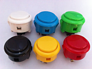 Original Sanwa Push Buttons OBSF-30 for Arcade Jamma Games parts - Sintron