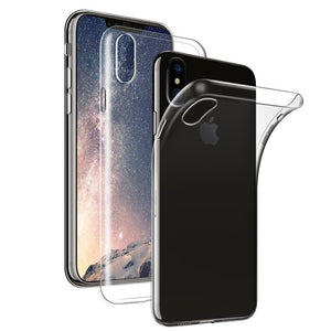 Sintron iPhone X Clear Case - Ultra Thin Crystal Fully Transparent, Shock Absorption, Flexible Durable, Scratch and Smudge Resistant, TPU Environmental Protection Material, Support Wireless Charging, for iPhone X, 24-Hour Customer Support, 30-Day Money - Sintron