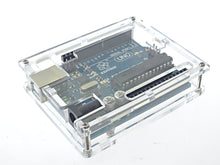 [Sintron] UNO R3 Transparent Gloss Acrylic Case Shell Enclosure Computer Box for Arduino Compatible UNO R3 V3 ATMEGA328P with instructions - Sintron