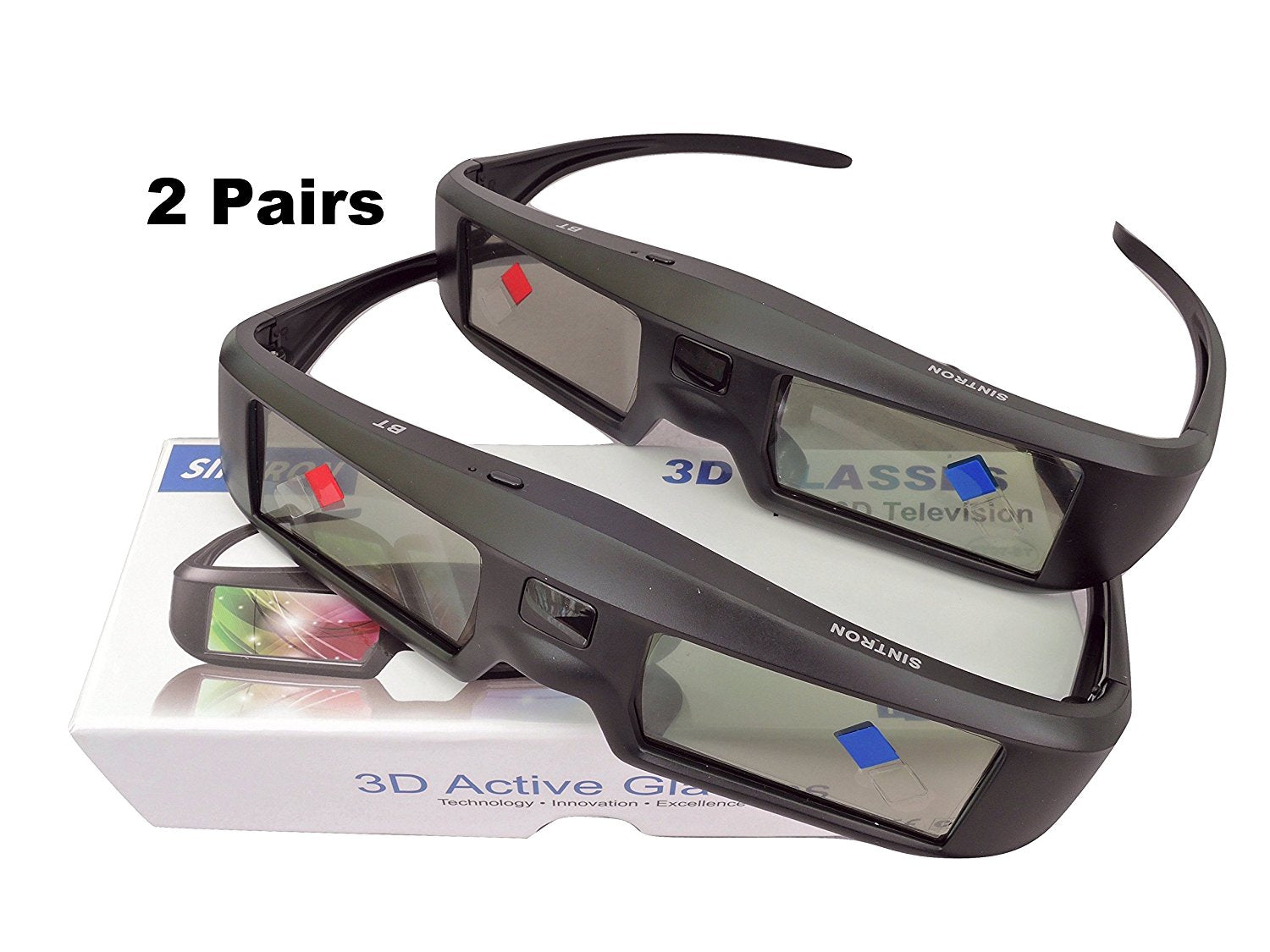 Sintron 2X ST07-BT Rechargeable 3D Glasses for RF/Bluetooth 3D TV