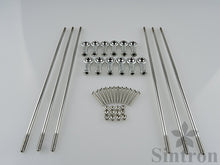 [Sintron] 3D Printer Steel Diagonal Push Rod Arm + Rod End Bearing for RepRap Rostock Delta Kossel Mini - Sintron