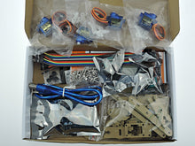 [Sintron] Mini Industrial Robotic Arm Kit, Mechanic Arm & DIY Robot Toy + Servos Joysticks UNO R3 Laser Cut Components for Arduino Education Starter - Sintron