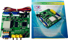 [Sintron] 8220 CGA/EGA/YUV TO VGA converter (2 VGA output) arcade game - Sintron