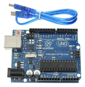 [Sintron] UNO R3 Starter Kit with 4x4 Keypad Switch + 8x8 Dot Matrix + RGB Tri-colour Module for Arduino Starter - Sintron