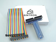 [Sintron] 40 Pin GPIO Extension Board with 40 Pin Rainbow Color Ribbon Cable for Raspberry Pi 1 Models A+ and B+, Pi 2 Model B, Pi 3 Model B,  Pi 4 Model B and Pi Zero - Sintron